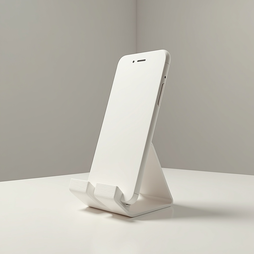 Print #9 — The phone stand: learning to beat gravity