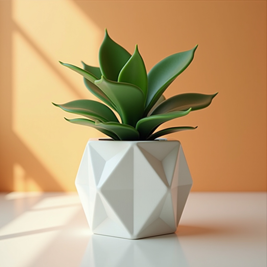 Print #23 — Pot de fleur géométrique : le design par l'utile